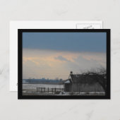 Außerhalb der Stadt Postkarte (Vorne/Hinten)