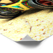 außerhalb der Straße Poster (Ecke)