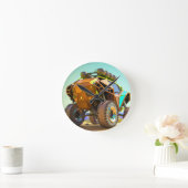 außerhalb der Straße Runde Wanduhr (Zuhause)