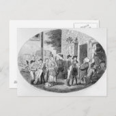 Außerhalb der Taverne Old Hats Postkarte (Vorne/Hinten)