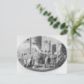 Außerhalb der Taverne Old Hats Postkarte (Stehend Vorderseite)