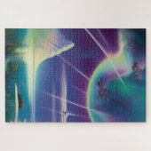 Außerhalb der Welt Abstrakte Kunst Puzzle (Horizontal)