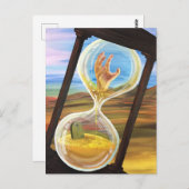 außerhalb der Zeit Postkarte (Vorne/Hinten)