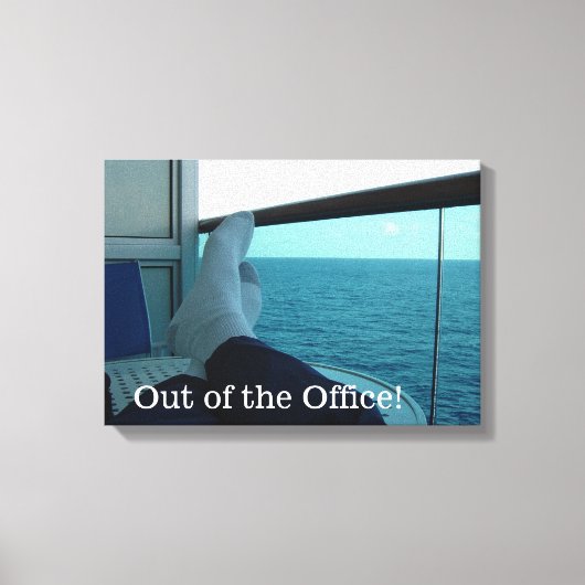 Außerhalb des Amtes Leinwand (Vorderseite)