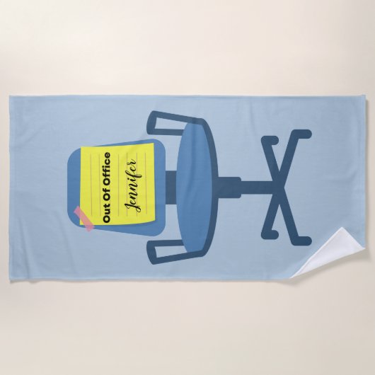 außerhalb des Amtes Strandtuch (Vorderseite)