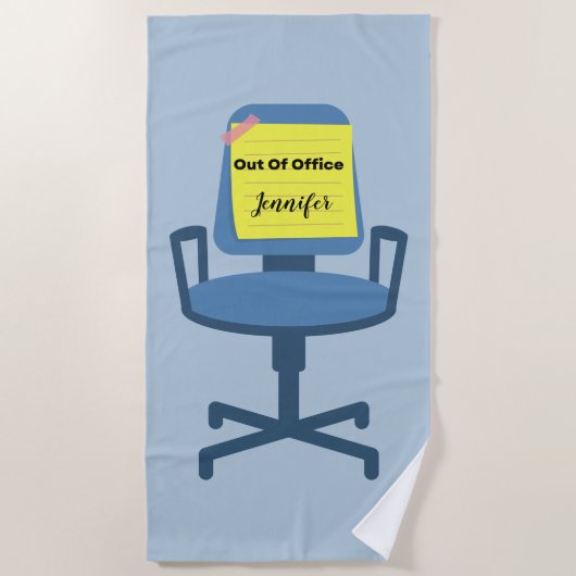 außerhalb des Amtes Strandtuch (Vorderseite)