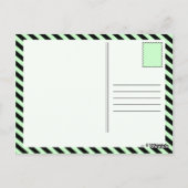 außerhalb des Bereichs liegen. Postkarte (Rückseite)