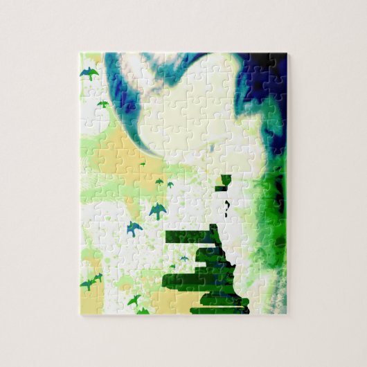 außerhalb des Bereichs liegen. Puzzle (Vertikal)