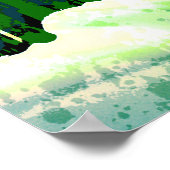 außerhalb des Bereichs Poster (Ecke)