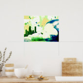 außerhalb des Bereichs Poster (Küche)