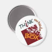 Außerhalb des Box-Magneten Magnet (Vorderseite/Rückseite)
