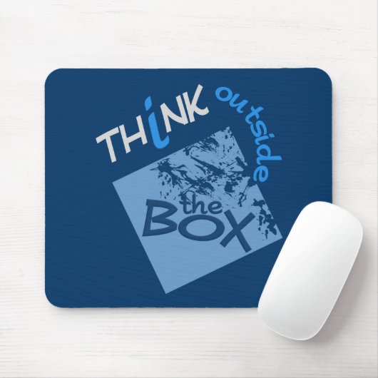 AUSSERHALB DES BOX-Mousepads Mousepad (Mit Mouse)