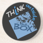 Außerhalb des Box-Untersetzer Sandstein Untersetzer (Vorne)