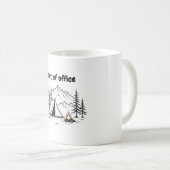 AUSSERHALB DES BÜROS, CAMPING UND WANDERUNGSFREIHE KAFFEETASSE (VorderseiteRechts)