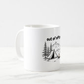 AUSSERHALB DES BÜROS, CAMPING UND WANDERUNGSFREIHE KAFFEETASSE (Vorderseite Links)