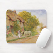 Außerhalb des Dorf-Gasthauses Mousepad (Mit Mouse)