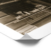 Außerhalb des Faberge Shops, St. Petersburg, Ohr Poster (Ecke)