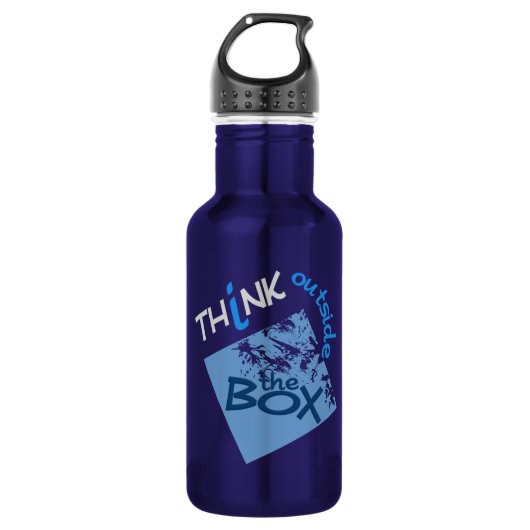AUSSERHALB DES FELDS TRINKFLASCHE (Vorderseite)
