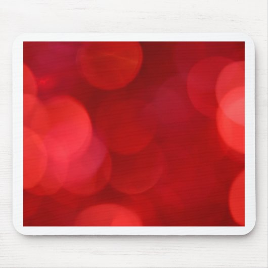 Außerhalb des Fokus rote Leuchtkreise Mousepad (Vorne)