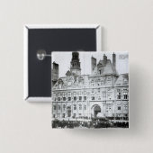 Außerhalb des Hotels de Ville Button (Vorne & Hinten)