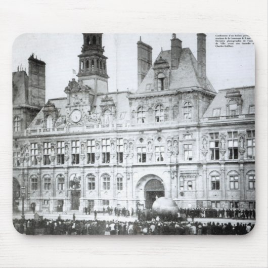 Außerhalb des Hotels de Ville Mousepad (Vorne)