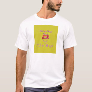 Außerhalb des Kastens denken. T-Shirt