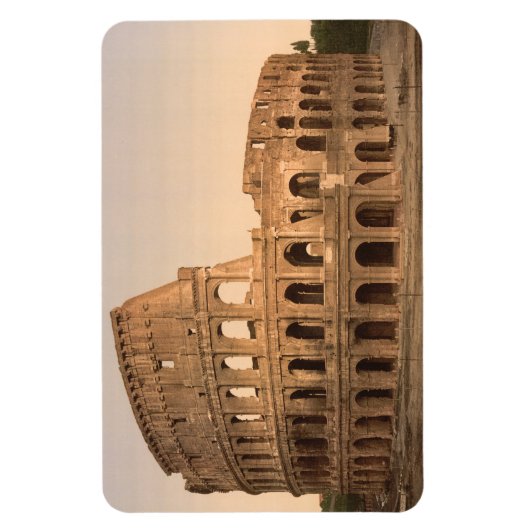 Außerhalb des Kolosseums, Rom, Italien Magnet (Vertikal)