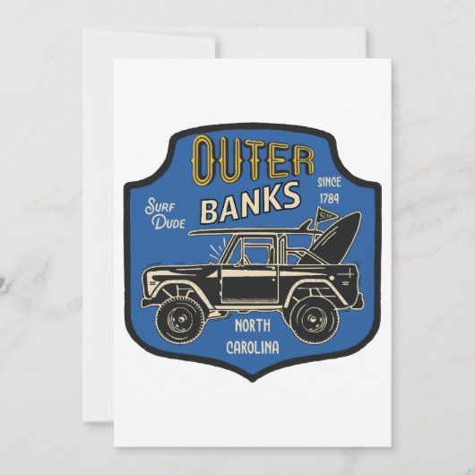 Außerhalb des NC-Abzeichens Einladung (Vorderseite)