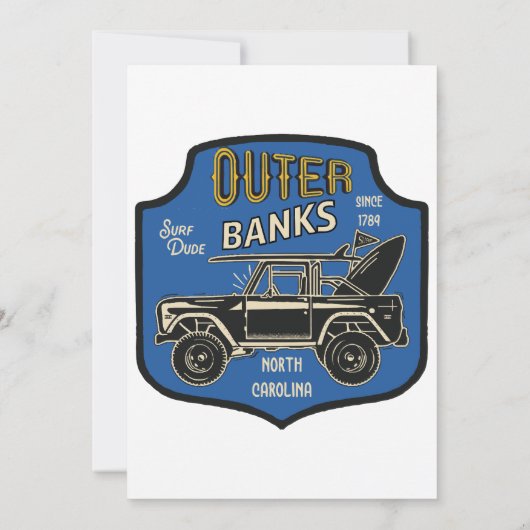 Außerhalb des NC-Abzeichens Einladung (Rückseite)