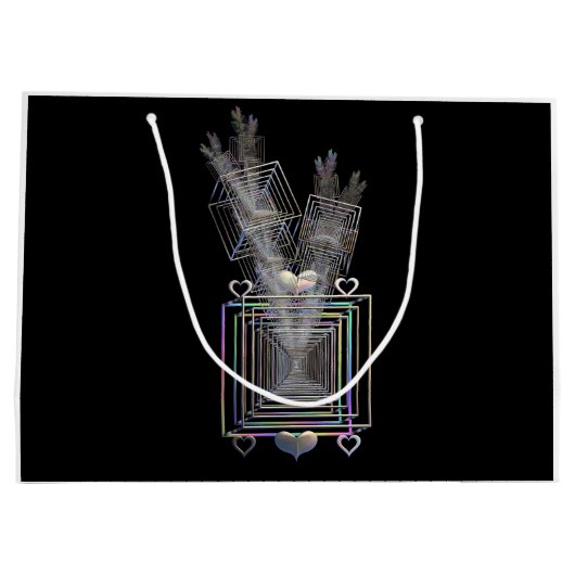 Außerhalb des Platzes Große Geschenktüte (Rückseite)