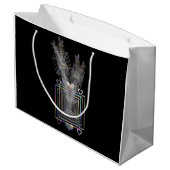 Außerhalb des Platzes Große Geschenktüte (Rückseite Schrägansicht)