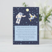 Außerhalb des Raumes mit der Buchkarte RSVP Karte (Stehend Vorderseite)