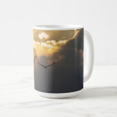 Außerhalb des Sonnenblumenadlers Kaffeetasse (VorderseiteRechts)