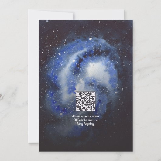 Außerhalb des Weltraums in Houston haben wir eine Einladung (Rückseite)