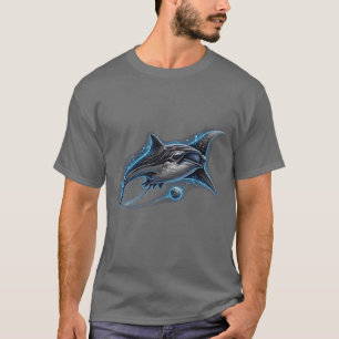 AUßERHALB DES WELTRAUMS Kosik Dolphin – Galaxie in T-Shirt