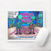 Außerhalb des Weltraums Rock Bands Funny Gifts & T Mousepad (Mit Mouse)