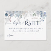 Außerhalb des Winters florale Hirschduschbücher Begleitkarte (Vorderseite)