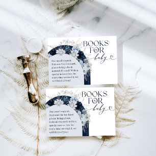 Außerhalb des Winters florale Hirschduschbücher Begleitkarte