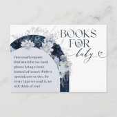 Außerhalb des Winters florale Hirschduschbücher Begleitkarte (Vorderseite)