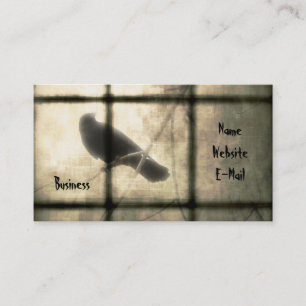 Außerhalb meines Fensters Visitenkarte