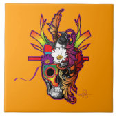 Außerhalb meines Schädels Fliese (Vorderseite)