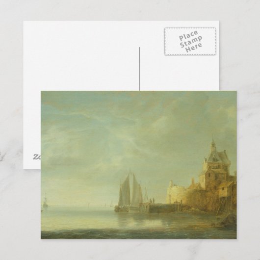 Außerhalb Rotterdams Postkarte (Vorne/Hinten)