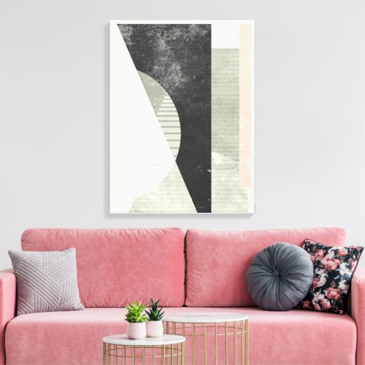 Außerhalb VI Leinwanddruck (Insitu (Wohnzimmer))