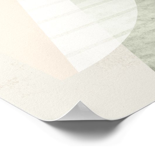 Außerhalb VI Poster (Ecke)