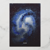 Außerhalb von Houston haben wir eine Baby-Dusche Folieneinladung (Rückseite)