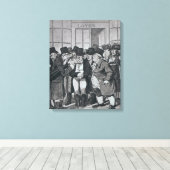 Außerhalb von Lloyds Leinwanddruck (Insitu (Holzboden))