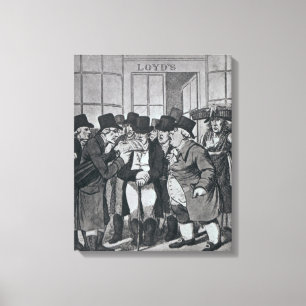 Außerhalb von Lloyds Leinwanddruck