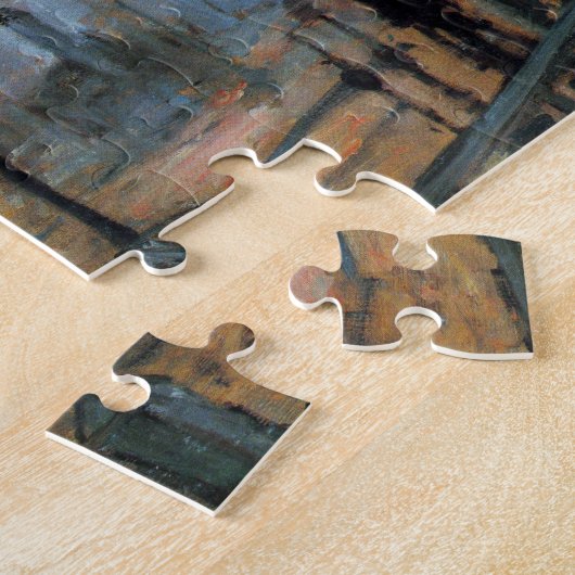 Außerhalb von Saint-Lazare von Claude Monet Puzzle (Seite)