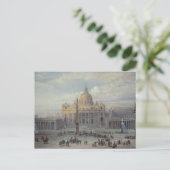 Außerhalb von St. Peter's Postkarte (Stehend Vorderseite)