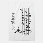 Außerhalb von Tune, Toucan verbinden Singvögel Geschirrtuch (Vertikal)